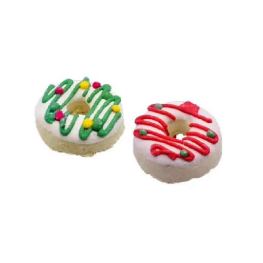 [FFH07340] NOTHIN' TO HIDE Holiday Donuts 2-3" 2pk