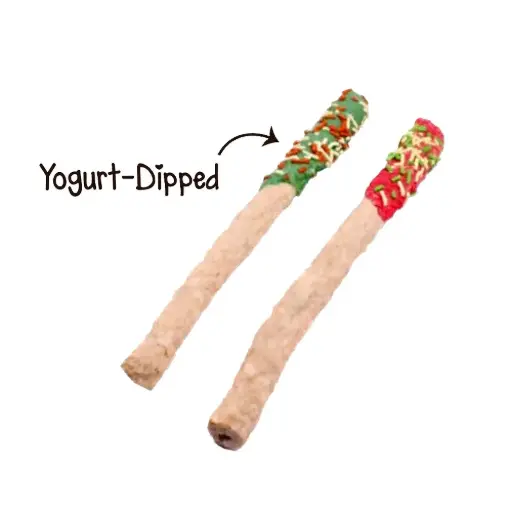 [FFH07346] NOTHIN' TO HIDE Holiday Dipped Stix 6" 8pk