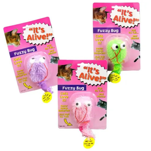 [APP70229] AMAZING PET It's Alive (Vibrating) Fuzzy Bug