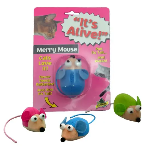 [APP70237] AMAZING PET It's Alive (Vibrating) Merry Mouse