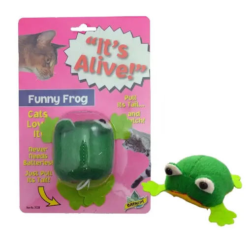 [APP70238] AMAZING PET It's Alive (Vibrating) Funny Frog