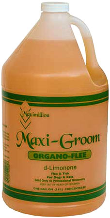 [MX2080] *MAXI-GROOM Organo-Flee Shampoo Gallon