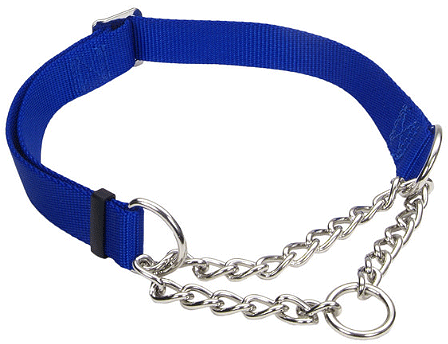 [CA6610 BLUE] *COASTAL Adjustable Check Choke Training Collar 14-20x3/4 Blue
