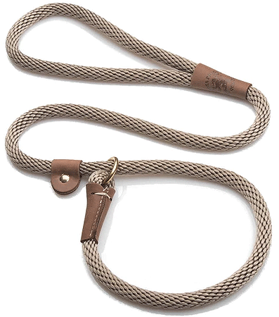 [MEN026 TAN] MENDOTA Slip Lead 6'x3/8" Tan