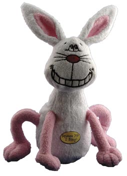 [MP22347] MULTIPET Deedle Dudes Toy Rabbit