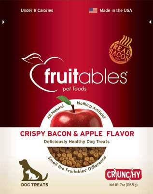 [FRT00238] FRUITABLES Crispy Bacon & Apple Treat 7oz