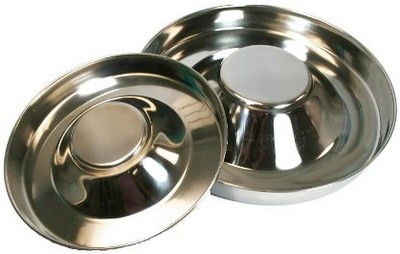 [LB88328] SS Puppy Saucer 15in