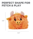 OUTWARD HOUND Reversi-Balls Spike Ball Orange Yak