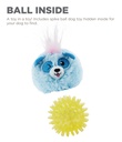 OUTWARD HOUND Reversi-Balls Spike Ball Blue Panda