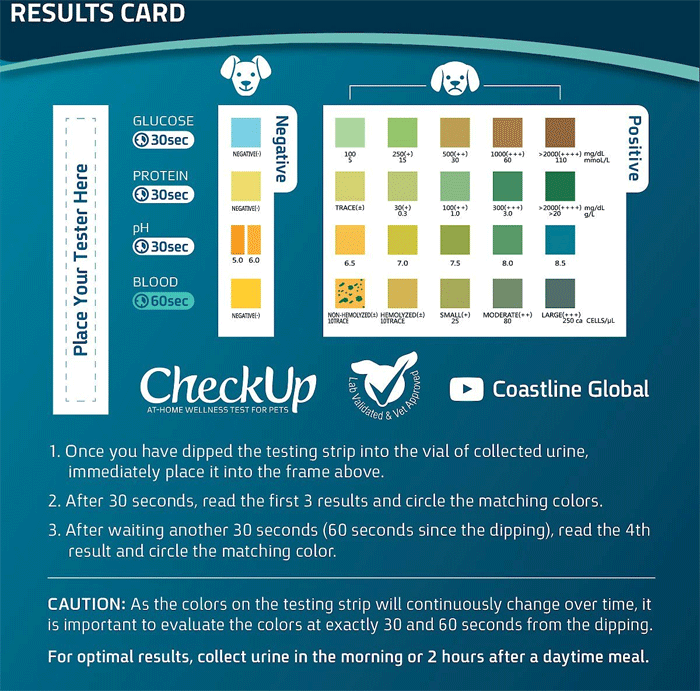 CHECK UP Home Wellness Kit - Dog