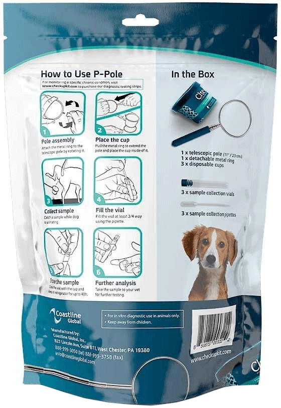 CHECK UP P-Pole Dog Urine Sample Collection
