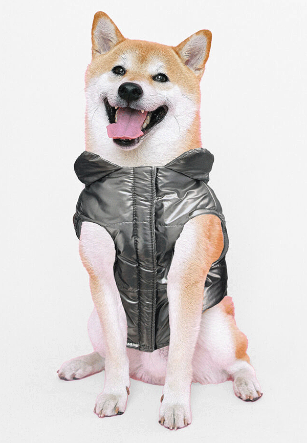 COSMO Puffy Reversible Coat S Silver