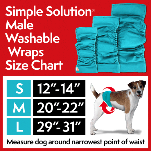 SIMPLE SOLUTION Washable Male Wrap M