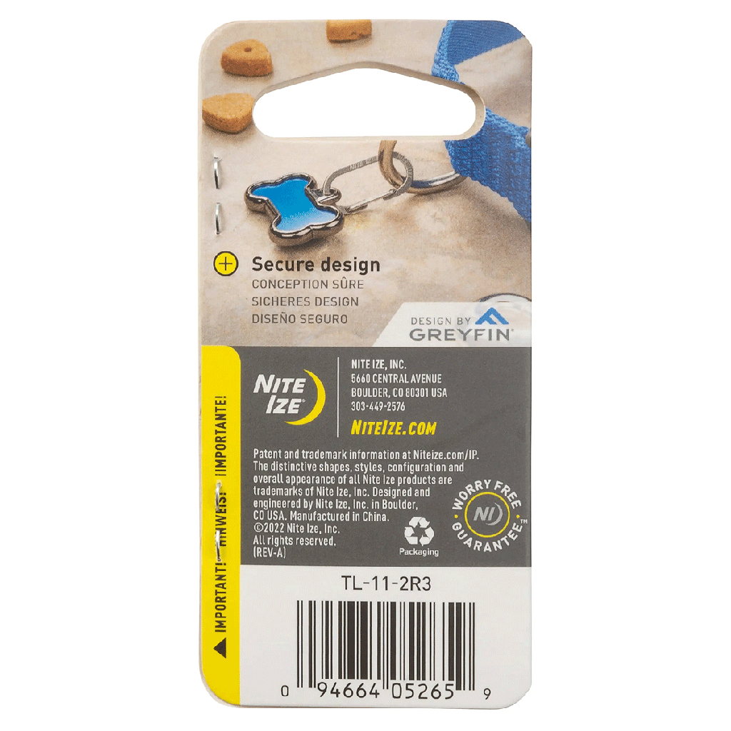 NITE IZE MicroLink Pet Tag Carabiner 2pk