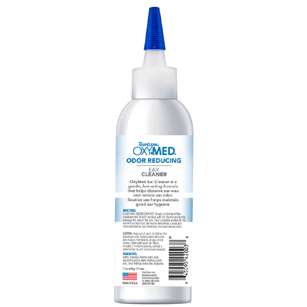 TROPICLEAN OxyMed Ear Cleaner 4oz
