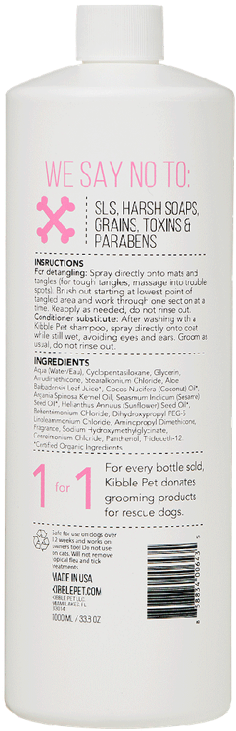 KIBBLE PET Miracle Silky Coat Dematter Vanilla 1-Liter