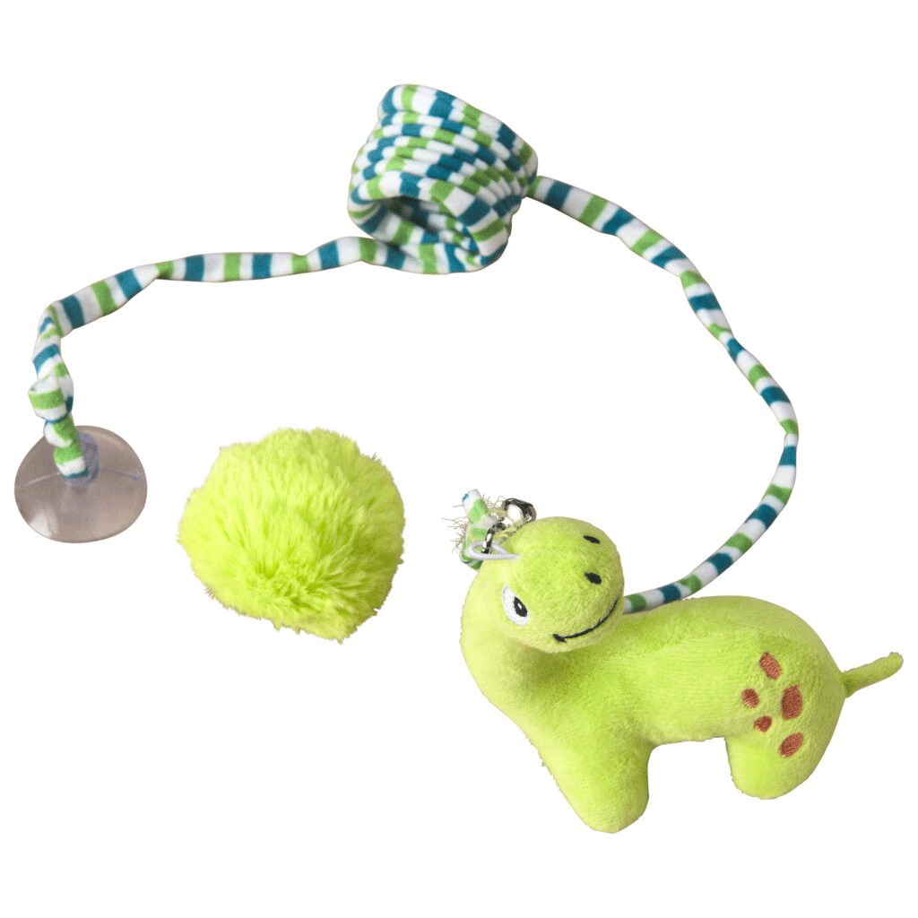 ETHICAL/SPOT Cat Springy Fun Toy & Pom Pom
