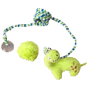 ETHICAL/SPOT Cat Springy Fun Toy & Pom Pom