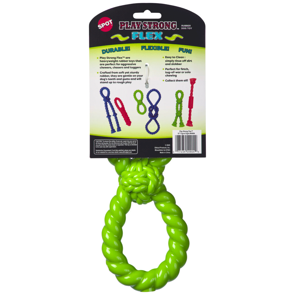 ETHICAL/SPOT Play Strong Flex Figure-8 10"