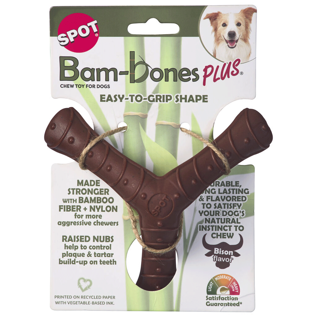 ETHICAL/SPOT Bam-Bone+ Tripod Bison 5"