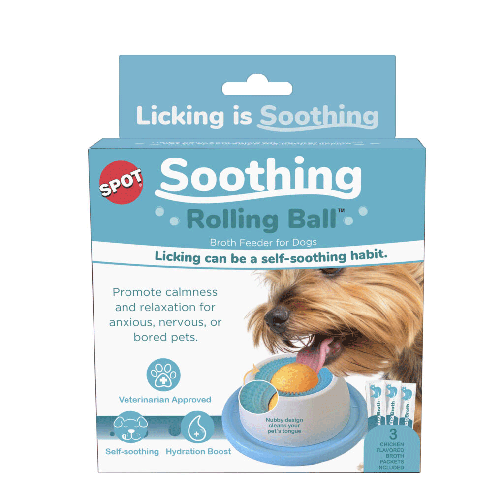 ETHICAL/SPOT Soothing Roller Dog w/3pk Broth