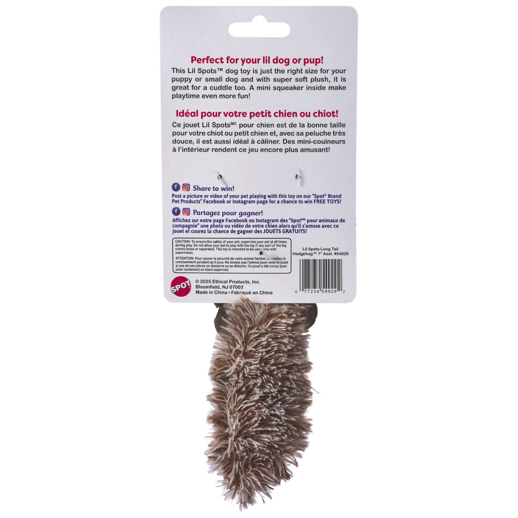 ETHICAL/SPOT Lil Spots Hedgehog 7"