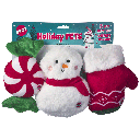 ETHICAL HOLIDAY Dog Toys Large 8" 3pk