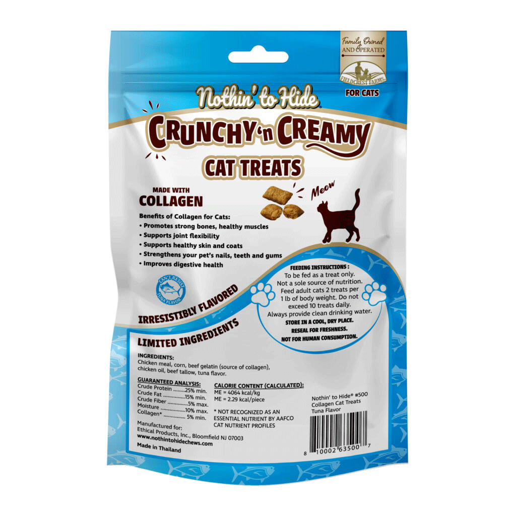 FIELDCREST FARMS Nothin' To Hide Cat Tuna Treats 3oz