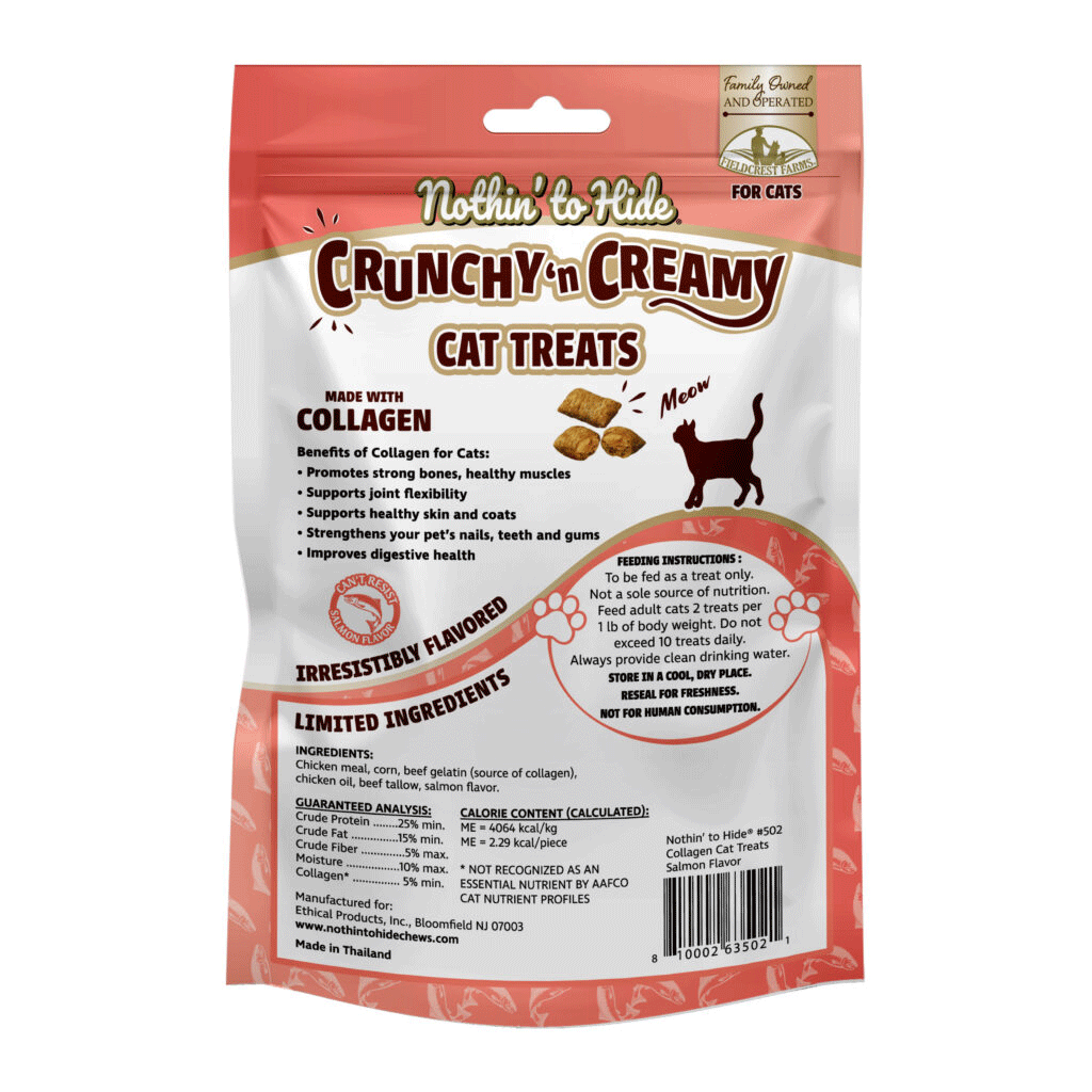 FIELDCREST FARMS Nothin' To Hide Cat Salmon Treats 3oz