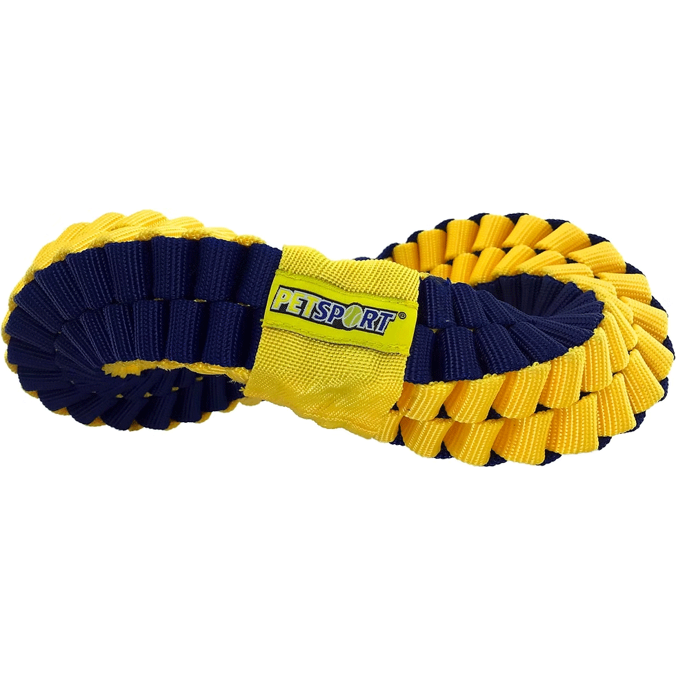 PETSPORT Twisted Chews-Giant Infinity Ring 10"