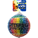 PETSPORT Rainbow Squeak Ball  4" 1pk