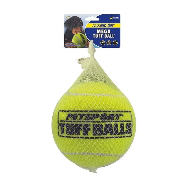 PETSPORT Mega Tuff Ball 6" 1pk
