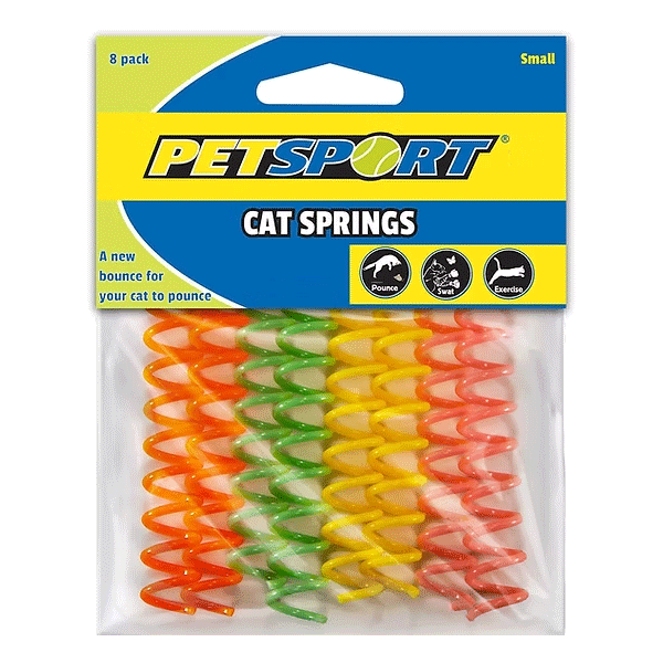 PETSPORT Cat Springs Small 3.25" 8pk