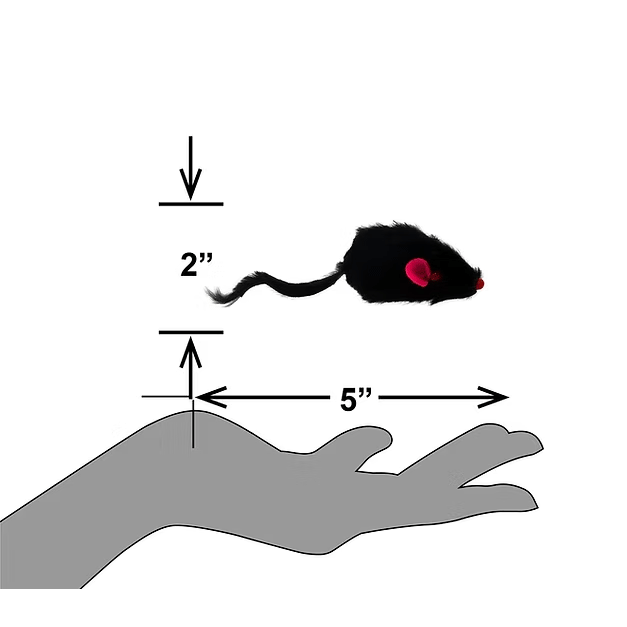 PETSPORT Mischief Mice 5" 6pk