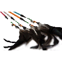 PETSPORT Kitty Feather Wand 30" Asst.