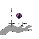 PETSPORT Kitty Fun Balls 1.6"4pk Asst.