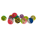 PETSPORT Kitty Jingle Balls 1.6" 4pk Asst.