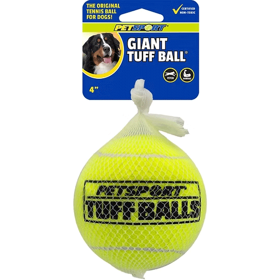 PETSPORT Giant Tuff Ball 4" 1pk