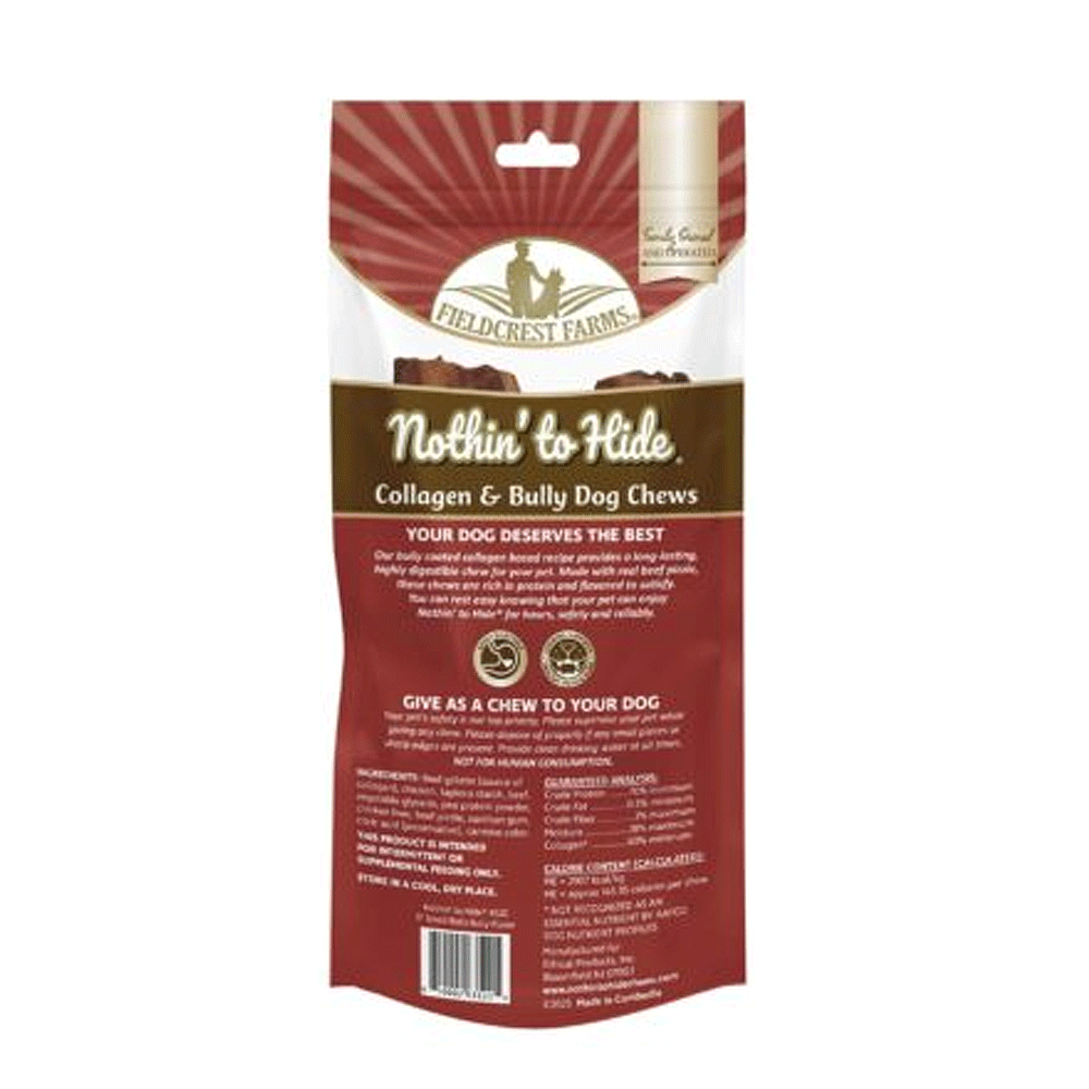 FIELDCREST FARMS Nothin' To Hide Bully Roll Small 5" 2pk
