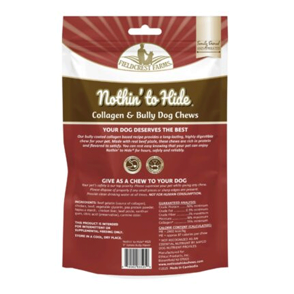 FIELDCREST FARMS Nothin' To Hide Bully Spirals 5" 3pk