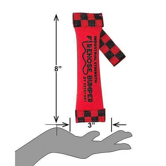 PETSPORT Mini Fire Hose Bumper 8"