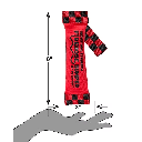 PETSPORT Mini Fire Hose Bumper 8"