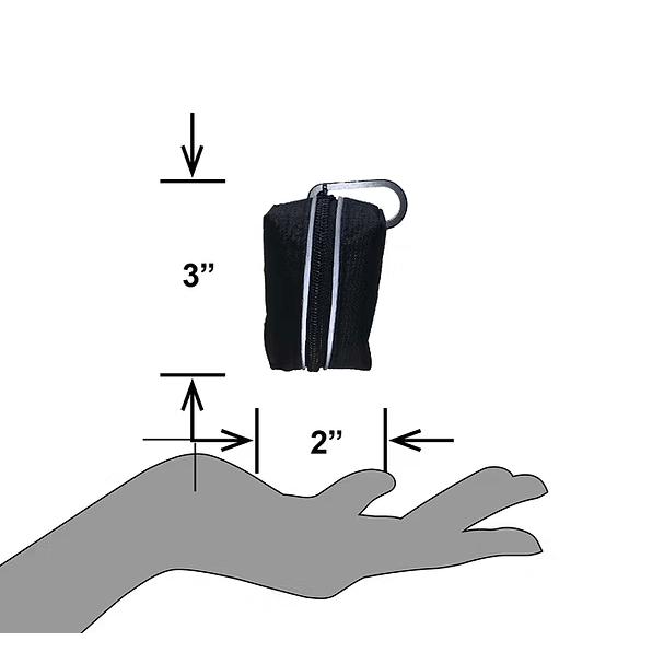 PETSPORT Duty Calls Leash Waste Bag Dispenser + 20 Ct. Roll