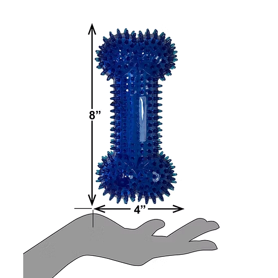 PETSPORT Large Gorilla Spiky Bone 8"