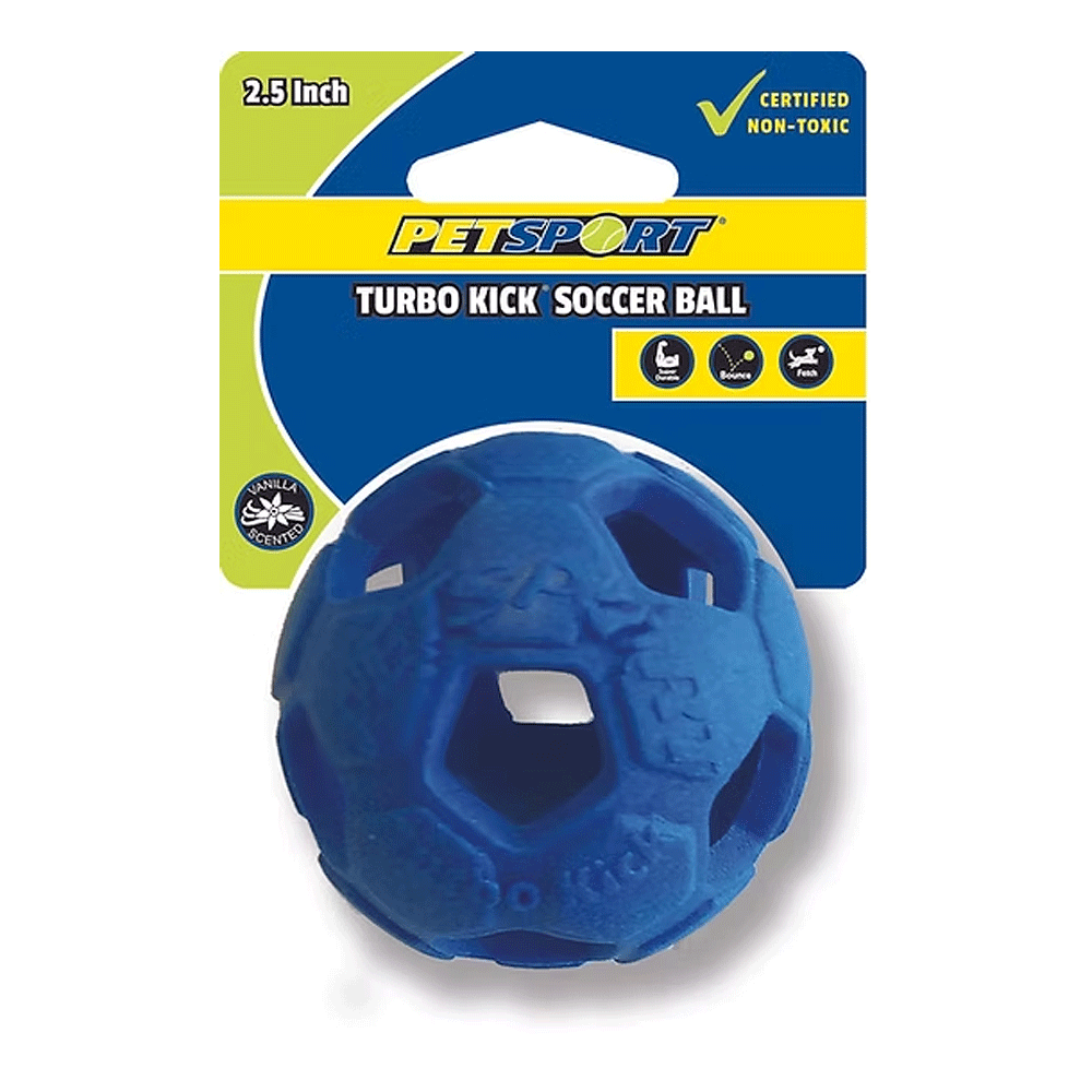 PETSPORT Turbo Kick Soccer Ball 2.5" Asst.