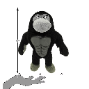 PETSPORT Six-Packers Ape 12.6"