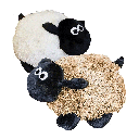 PETSPORT Sheldon Sheep 8" asst