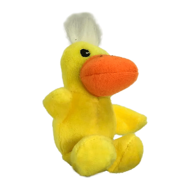 PETSPORT Tiny Tots Nuzzle Buddy Darla Duck 4"