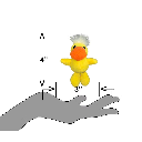 PETSPORT Tiny Tots Nuzzle Buddy Darla Duck 4"