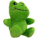 PETSPORT Tiny Tots Nuzzle Buddy Freddie Frog 4"